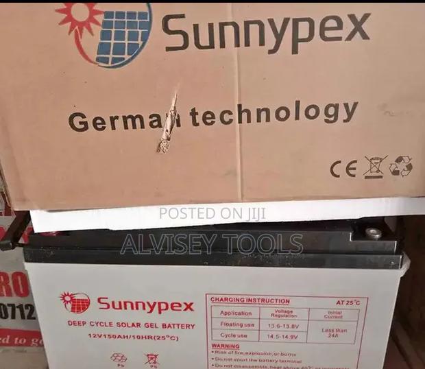 Sunnypex Gel Battery 150ah - main view
