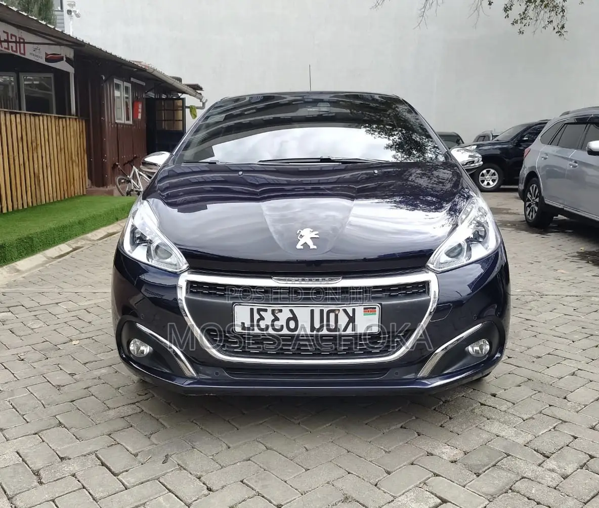Peugeot 208 2018 Blue