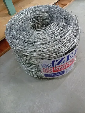 Zeka Heavy-Duty Galvanized Barbed Wire Coil 25kg/610m