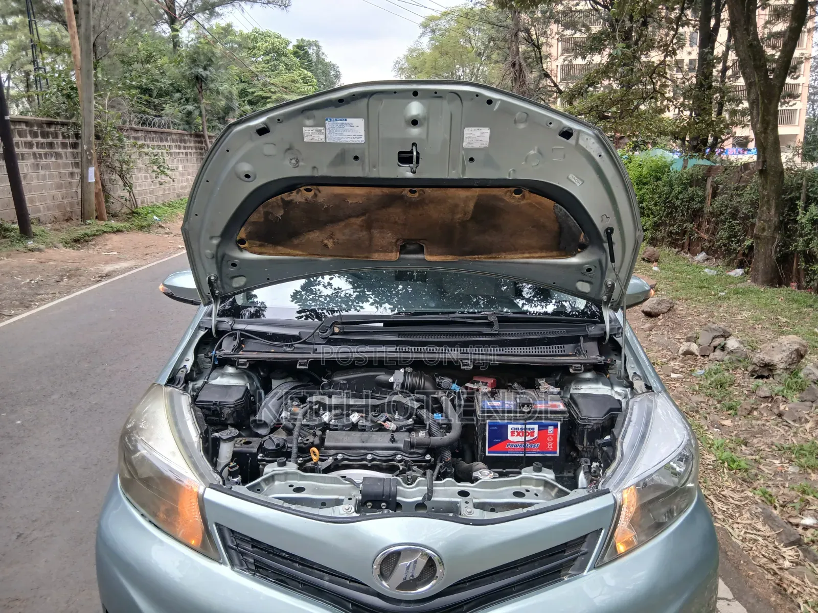 Toyota Vitz 2012 Green