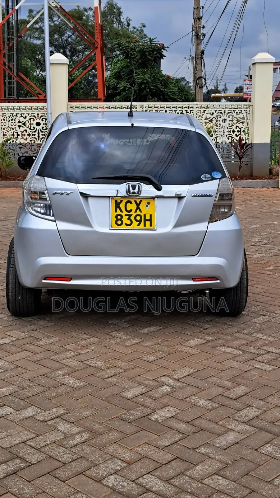 Honda Fit 2012 Silver