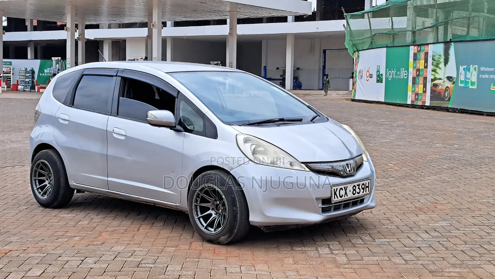 Honda Fit 2012 Silver
