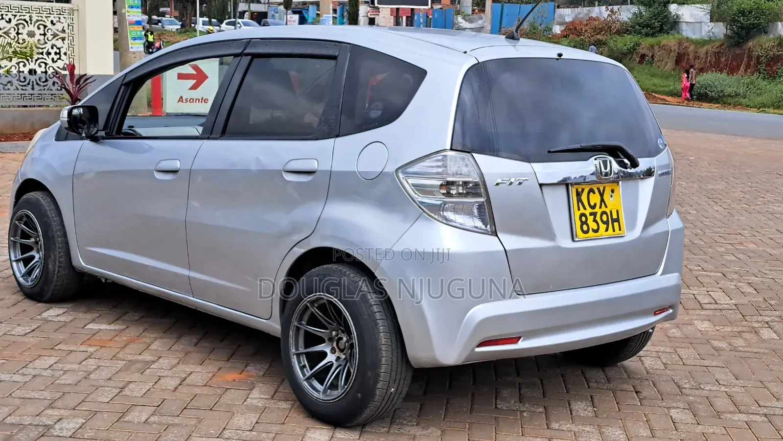 Honda Fit 2012 Silver