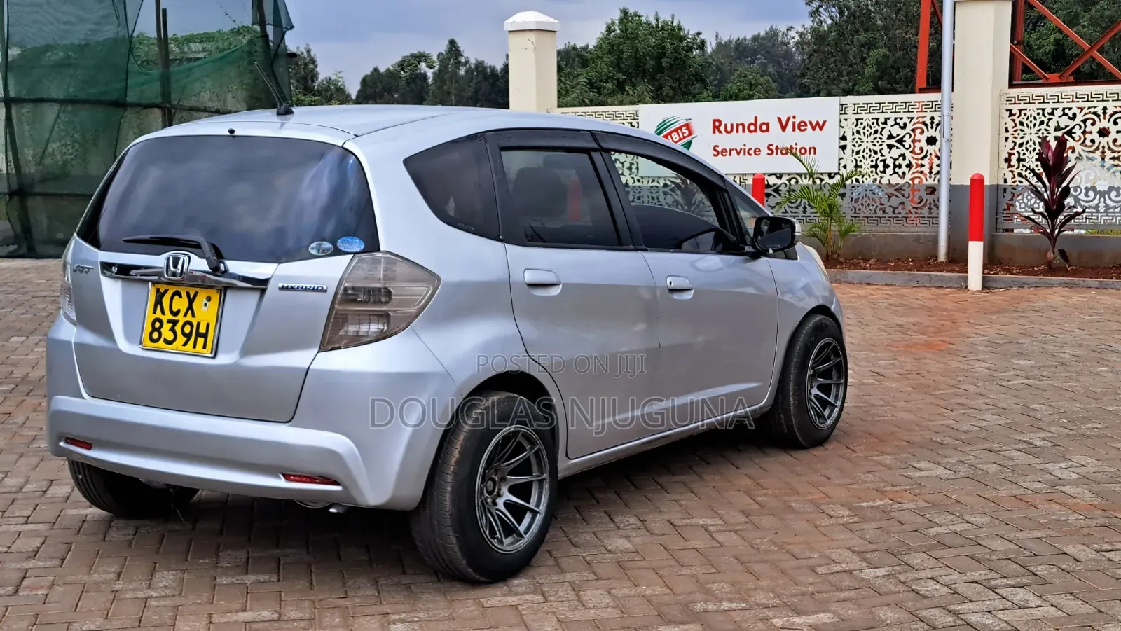 Honda Fit 2012 Silver
