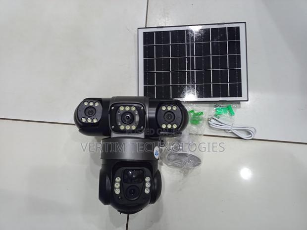 Vts28 Triple Lens PTZ Solar Camera With 4g Connectivity
