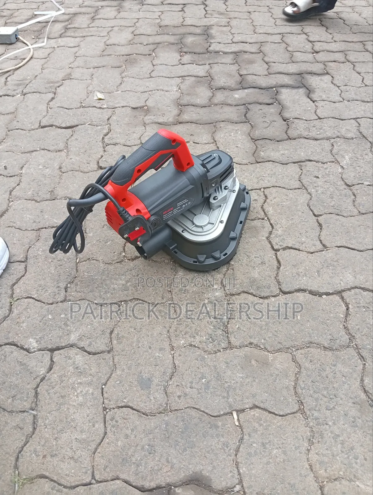 Portable Hand Held Floor Scrubber