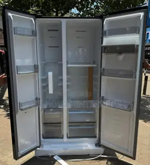 Hisense 541 Litres (Inverter Tech') Side-by-Side Fridge - Dispenser