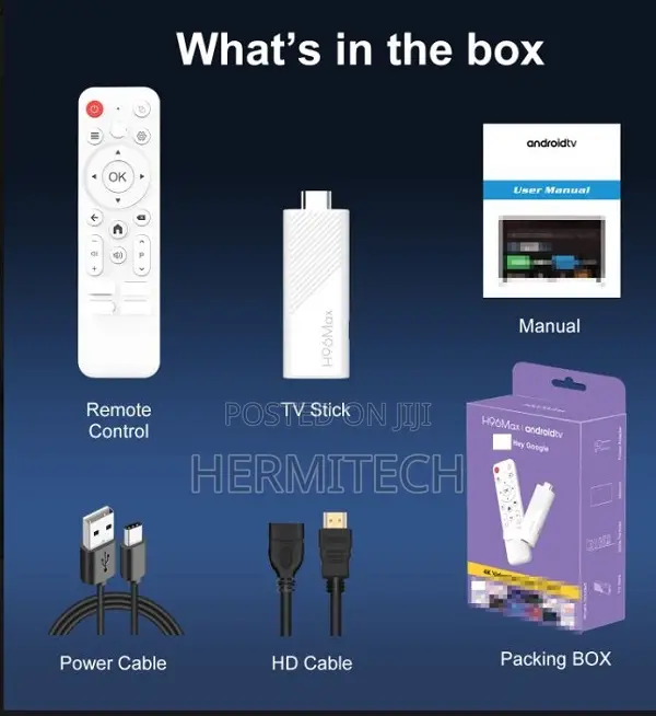 Smart Tv Stick 2gb Ram 16gb Storage Hdmi Dongle