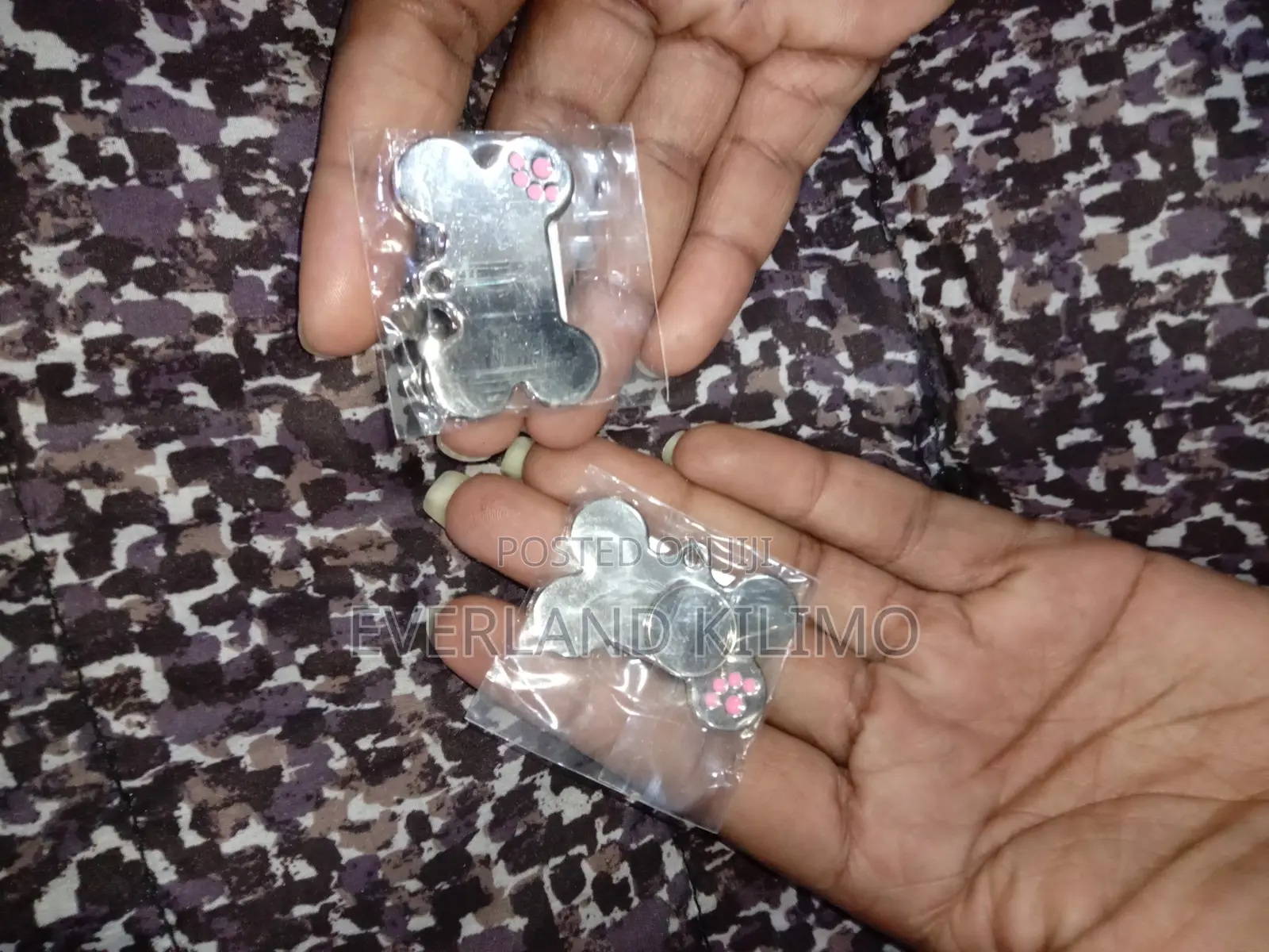 Bone-Shaped Dog Id Name Tags