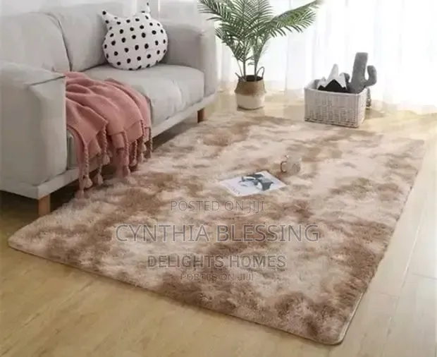 Patched Fluffy Carpet