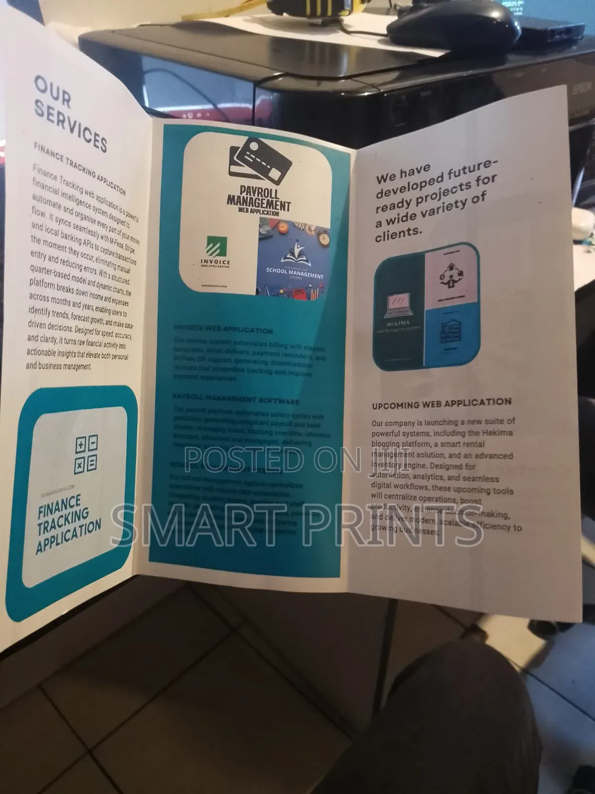 Triedfold Bronchus Printing