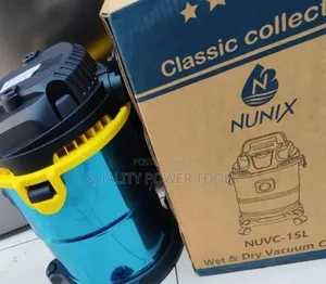 *Nunix 15 Litre Wet Dry Vacuum Cleaner