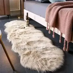 Fur Bedside Carpet Mat