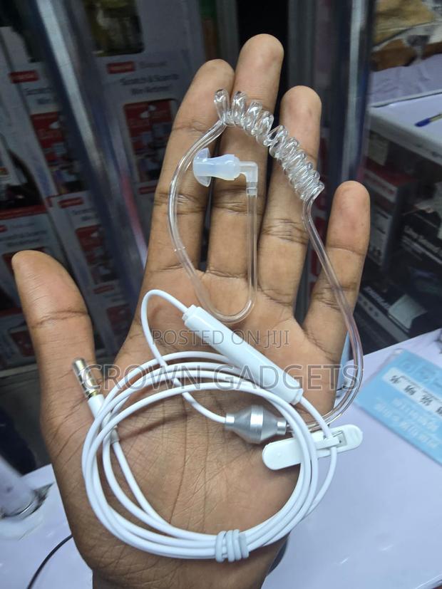 Wired Fbi Earpiece With Microphone and Call Control Button - thumbnail 2