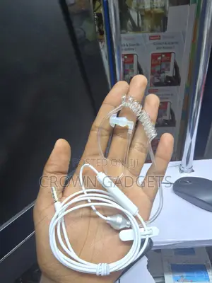 Wired Fbi Earpiece With Microphone and Call Control Button