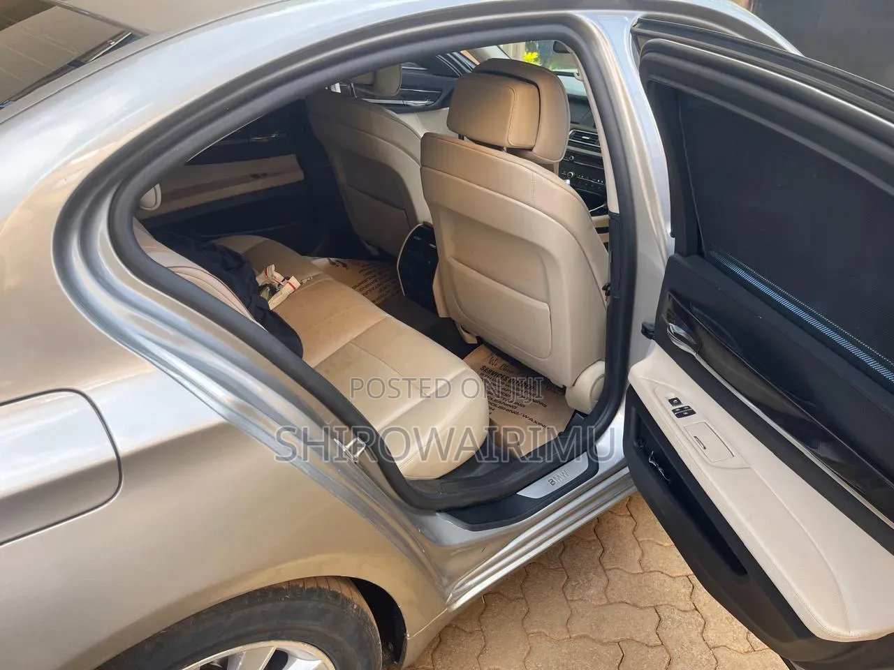 BMW 7 Series 730Li 2010 Brown