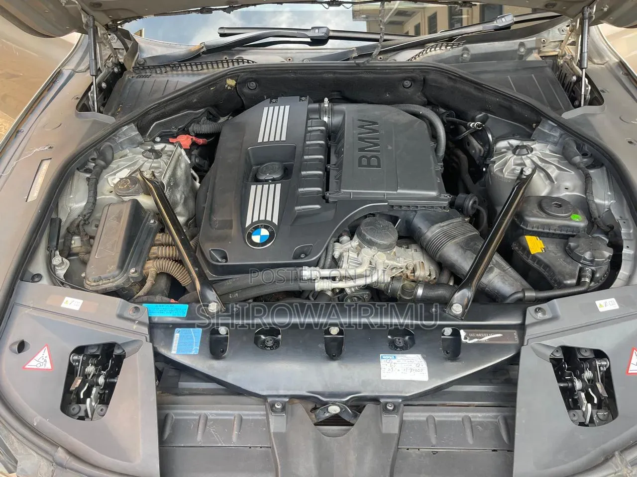 BMW 7 Series 730Li 2010 Brown