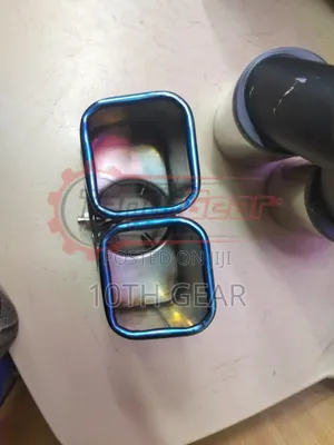 Universal Exhaust Double Tip
