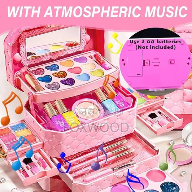 Deluxe Kids Makeup Suitcase Set – - thumbnail 4