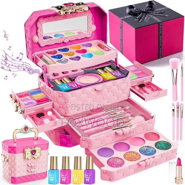 Deluxe Kids Makeup Suitcase Set – - thumbnail 5