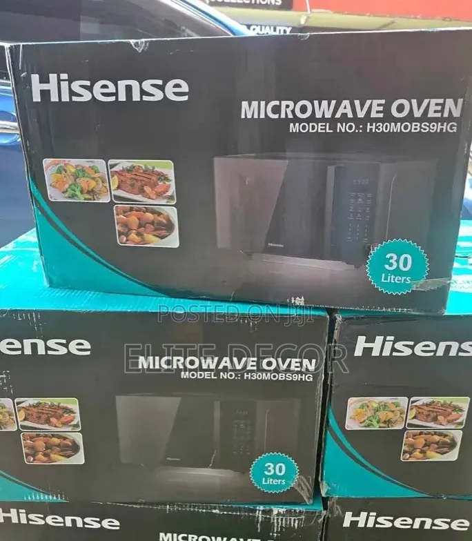 Hisense 30l Digital Microwave Oven – 900w, Auto Cook Menus