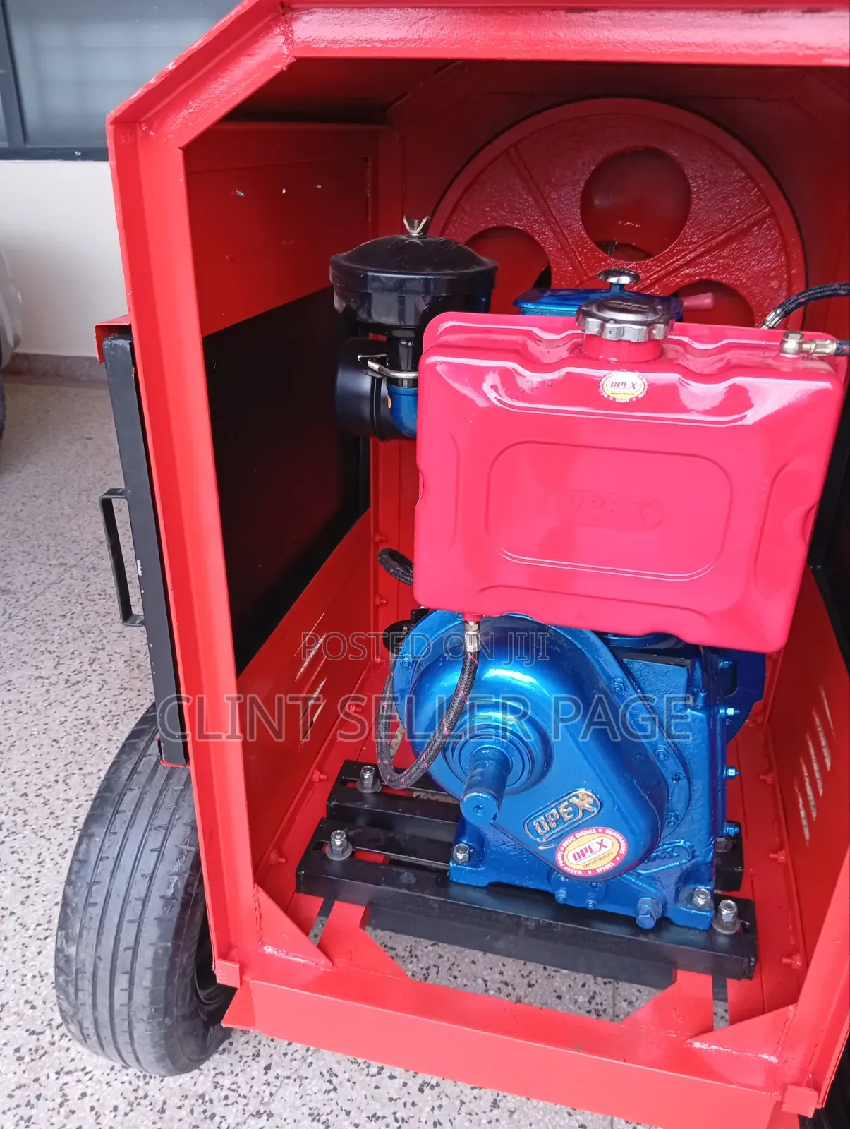 Diesel Powered Titan Concrete Mixer