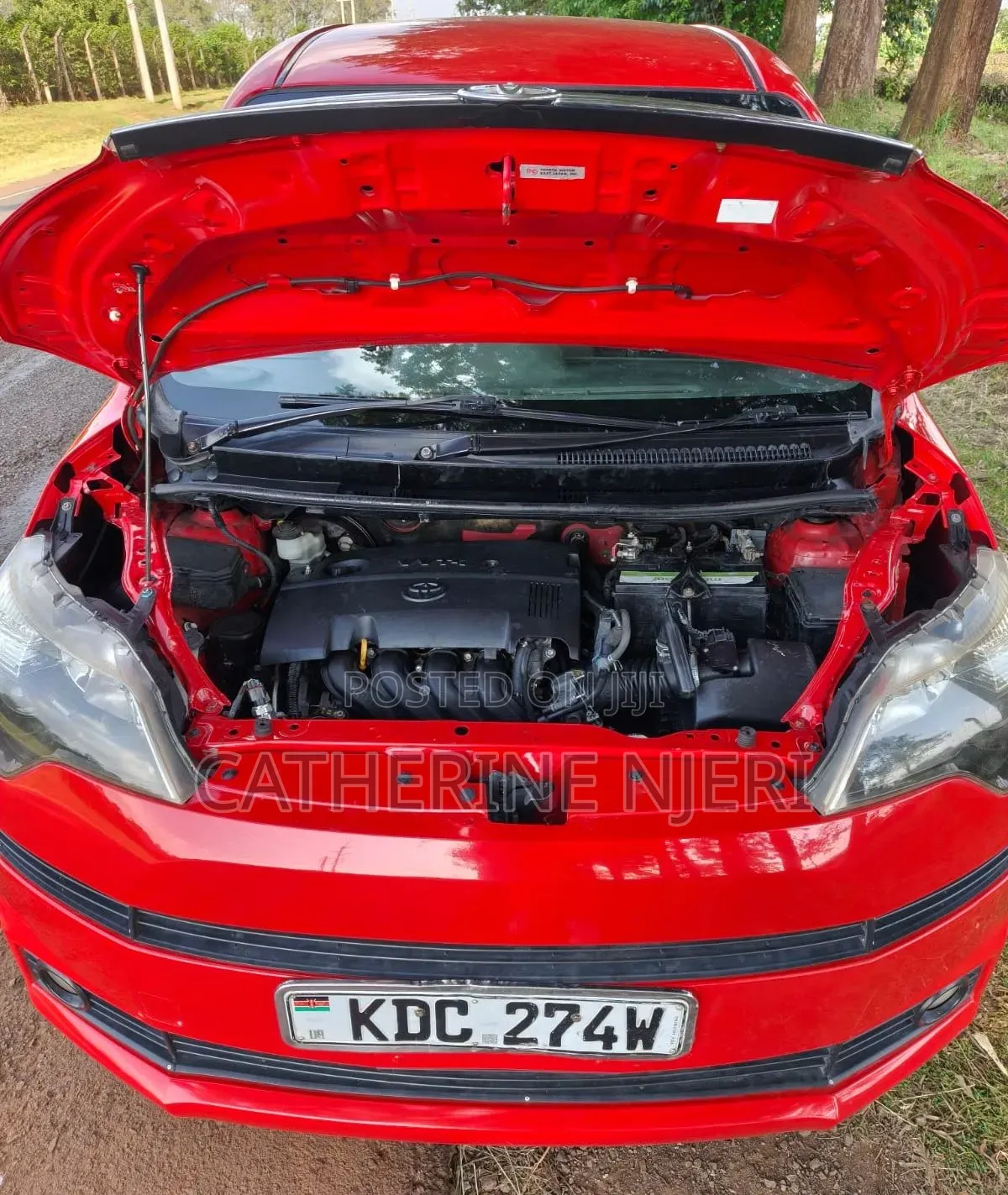 Toyota Spade 2014 Red