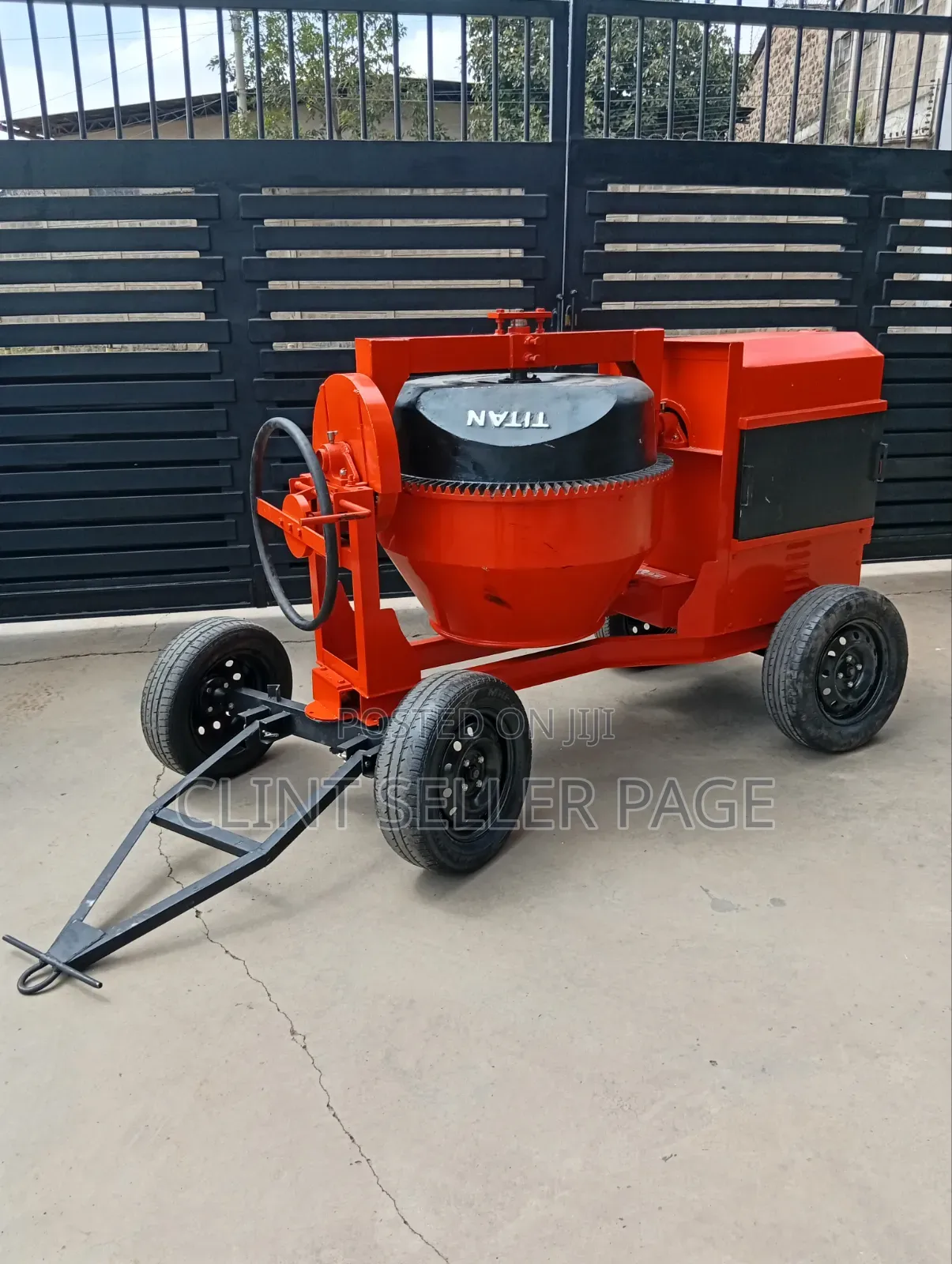 Diesel Powered Titan Concrete Mixer