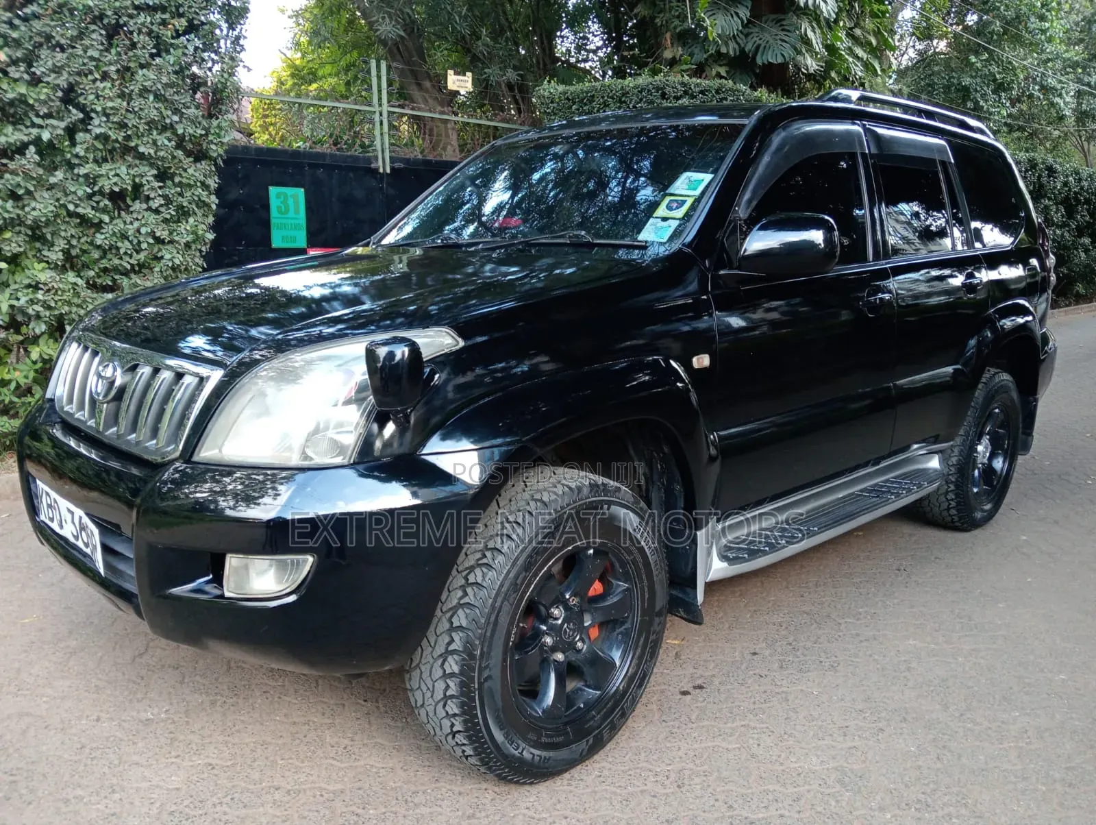 Toyota Land Cruiser Prado 2006 Black
