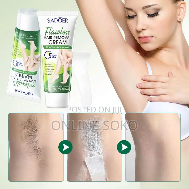 Bikini Area, Legs, Arms Body Hair Removal Cream for Women Men