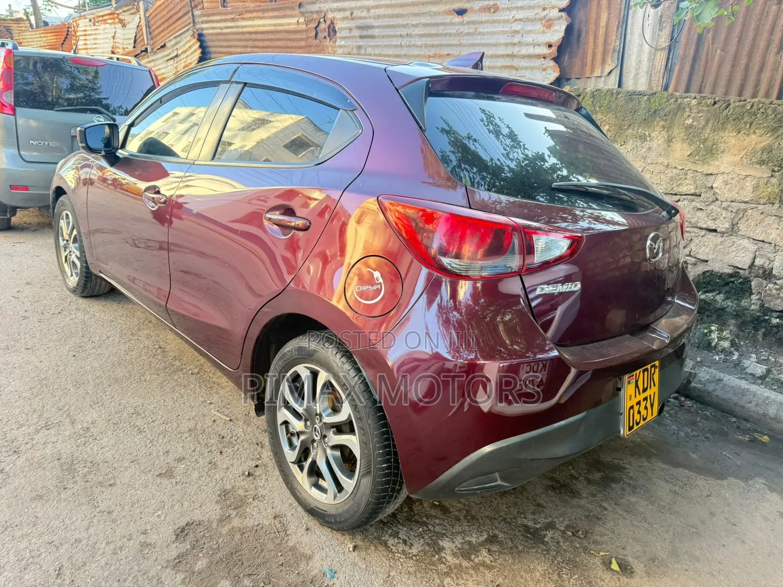 Mazda Demio 2018 Maroon