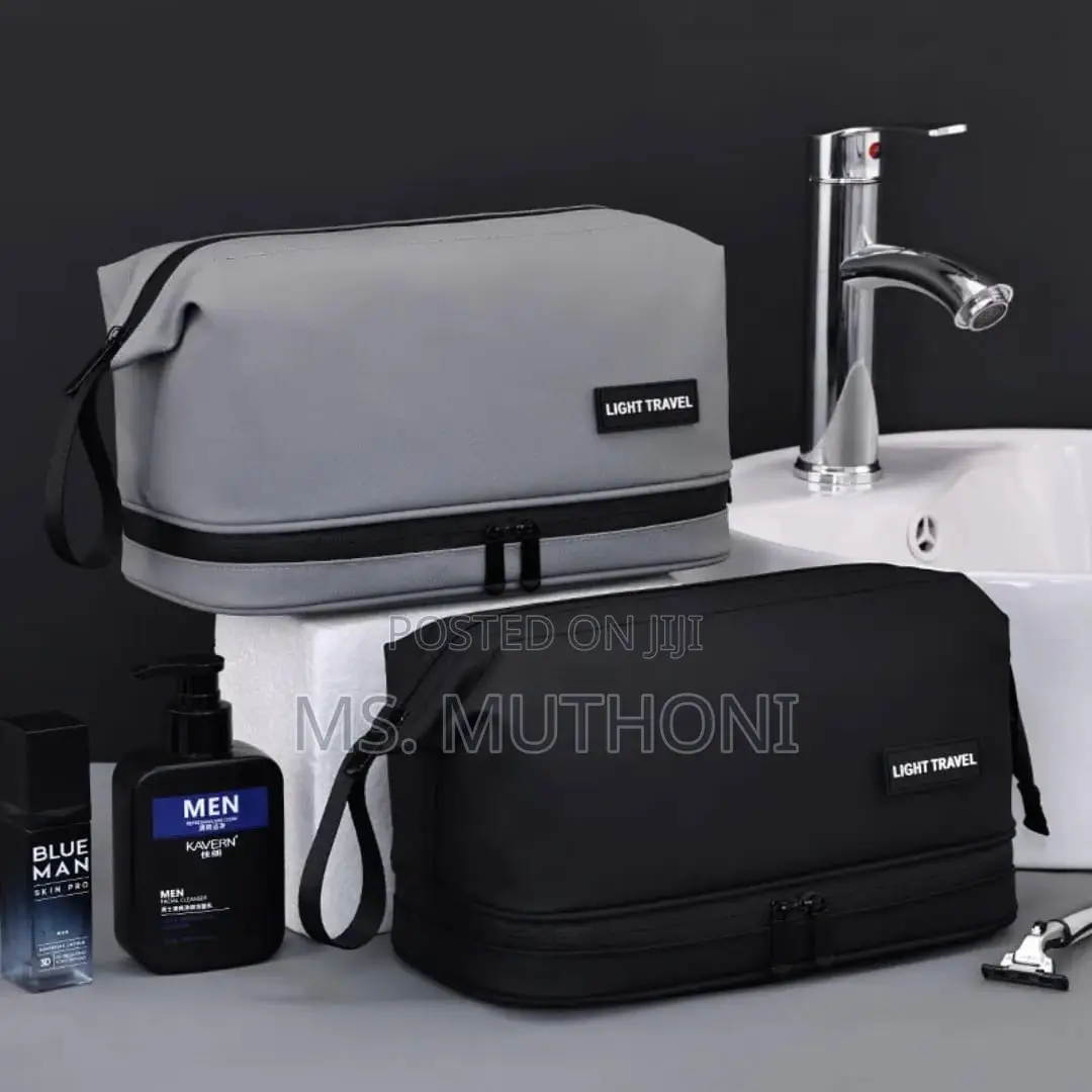 Double Layer Portable Toiletries /Travel Cosmetic Bag*