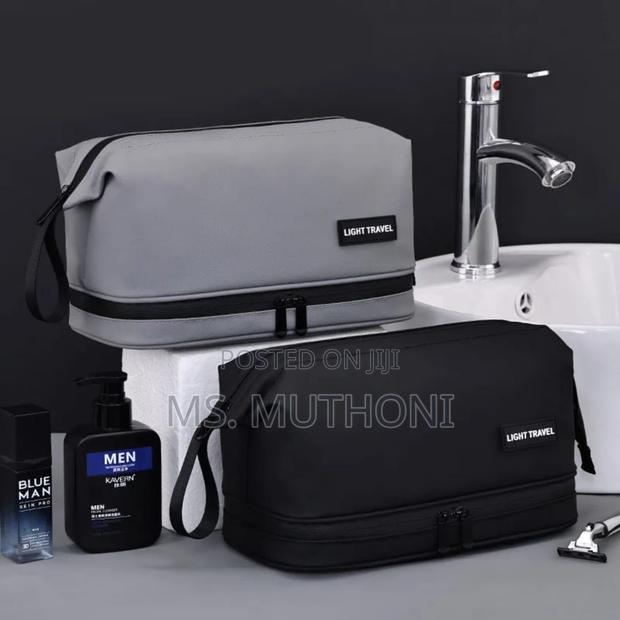 Double Layer Portable Toiletries /Travel Cosmetic Bag*