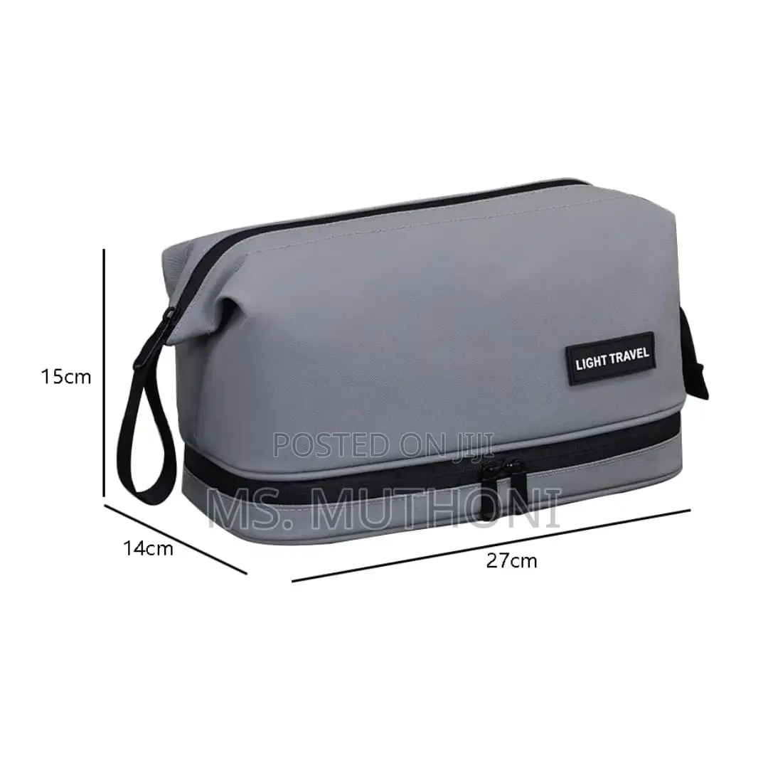 Double Layer Portable Toiletries /Travel Cosmetic Bag*