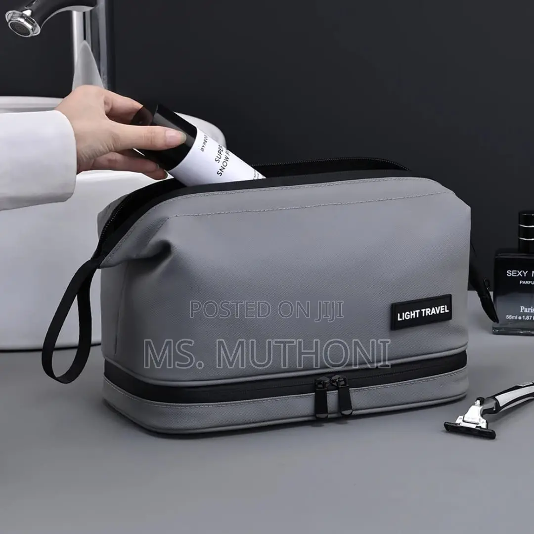 Double Layer Portable Toiletries /Travel Cosmetic Bag*