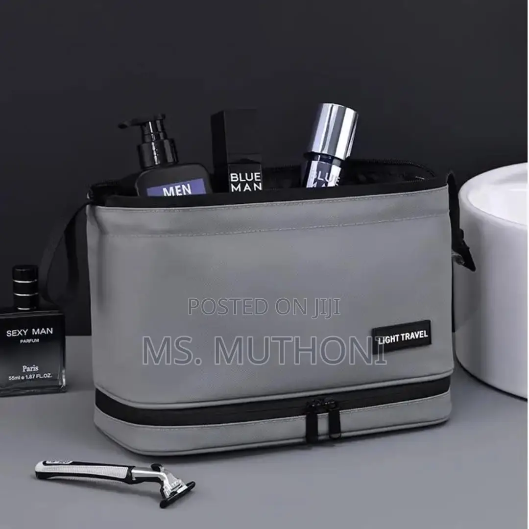 Double Layer Portable Toiletries /Travel Cosmetic Bag*