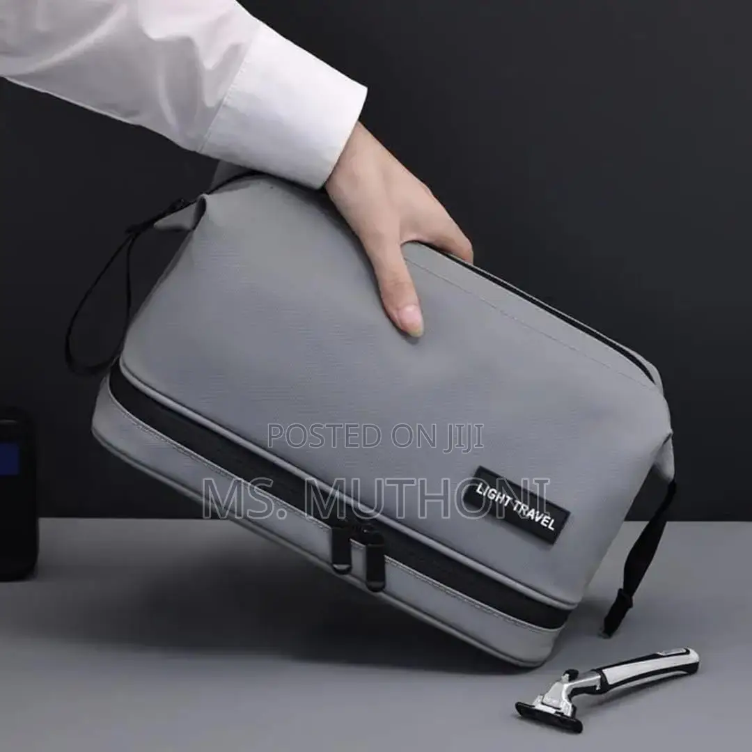 Double Layer Portable Toiletries /Travel Cosmetic Bag*