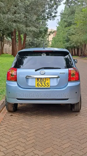 Toyota Allex 2007 Blue