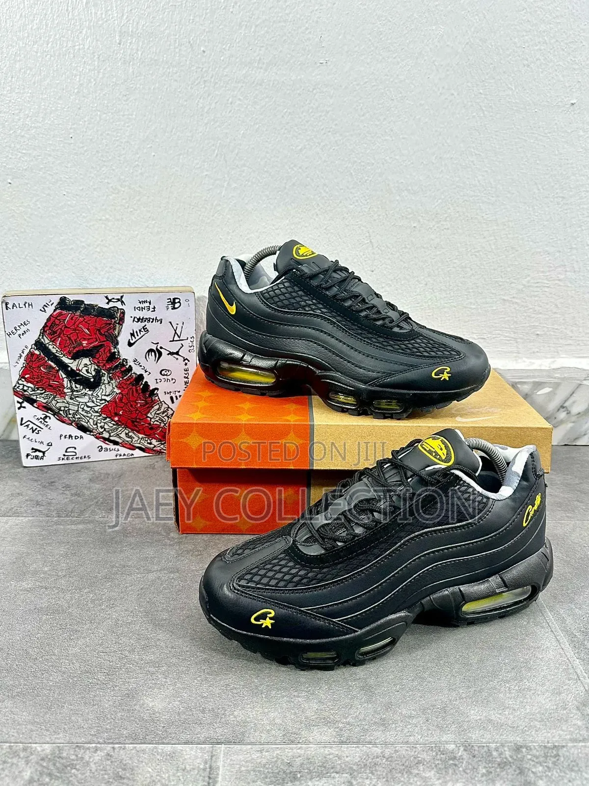 Nike Air Max 95 Corteiz Honey Black Size 40_45