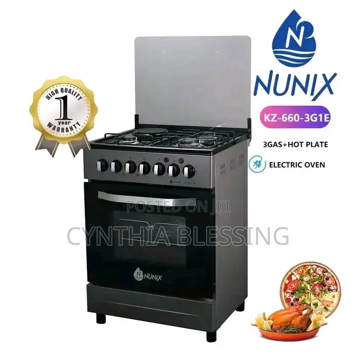 60*60 3g+1e Electric Oven Standing Cooker