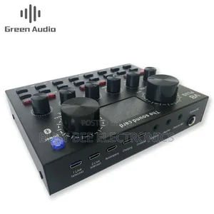 V8 Plus Sound Card Mobile Phone External Sound Card