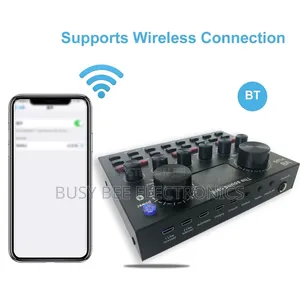 V8 Plus Sound Card Mobile Phone External Sound Card