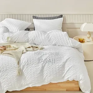 ​Premium Luxury Seersucker Duvet Cover Sets – Brand New