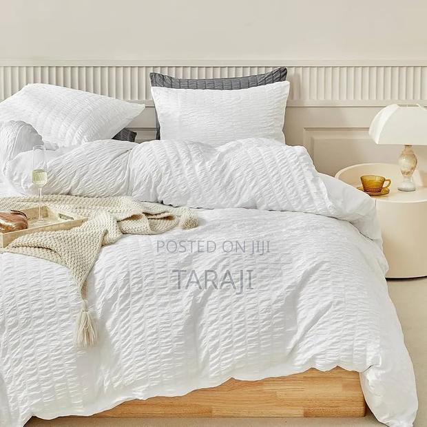 ​Premium Luxury Seersucker Duvet Cover Sets – Brand New