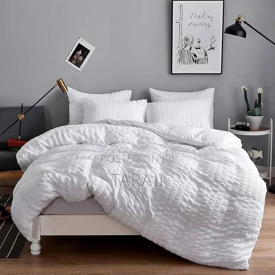​Premium Luxury Seersucker Duvet Cover Sets – Brand New