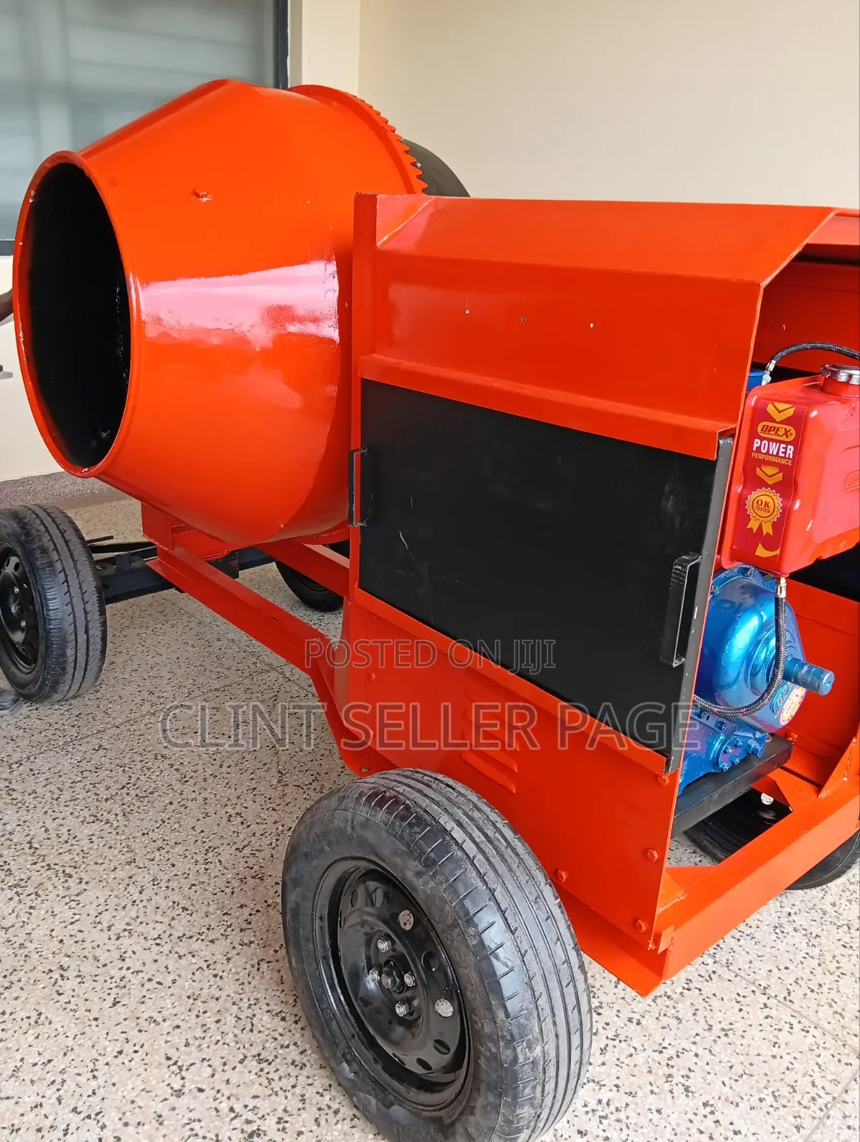 Heavy Duty Titan Drum Concrete Mixer