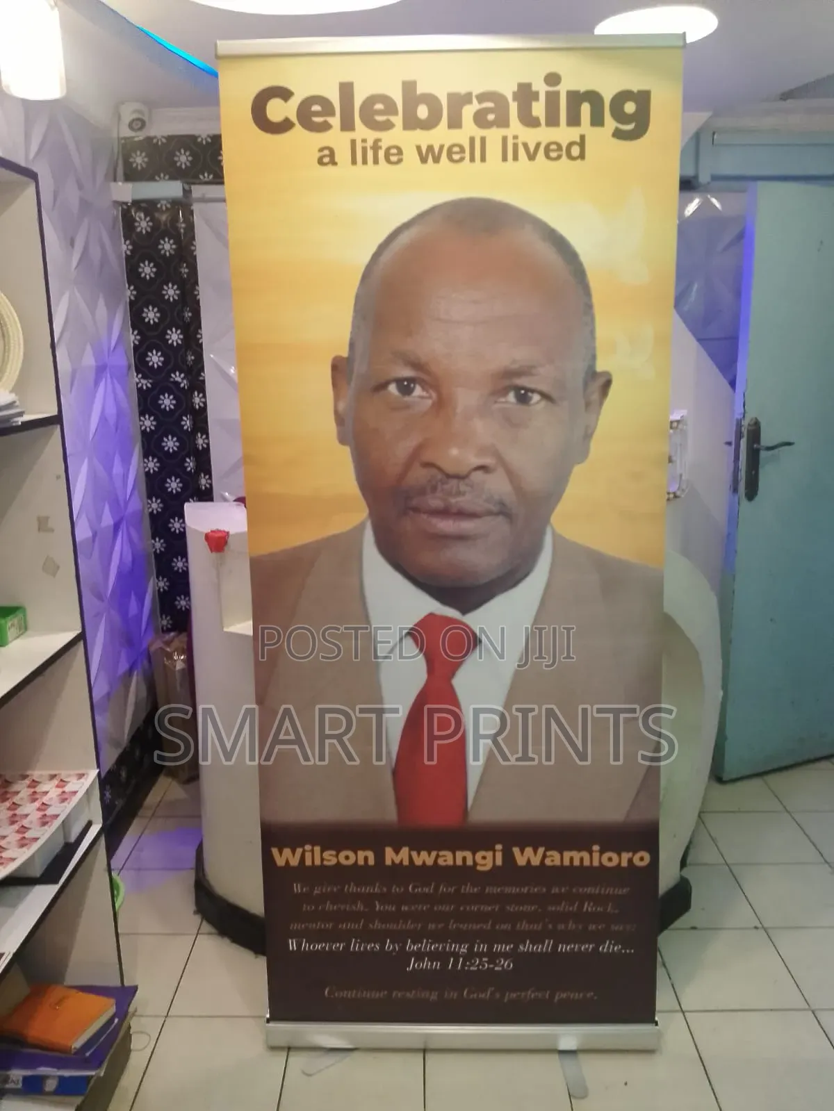 Smart Narrow Base Roll Up Printing
