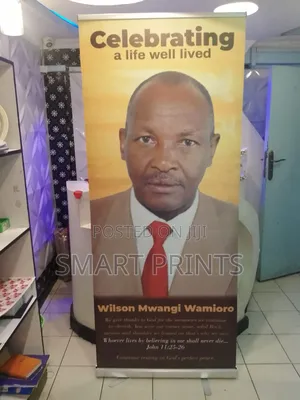 Smart Narrow Base Roll Up Printing