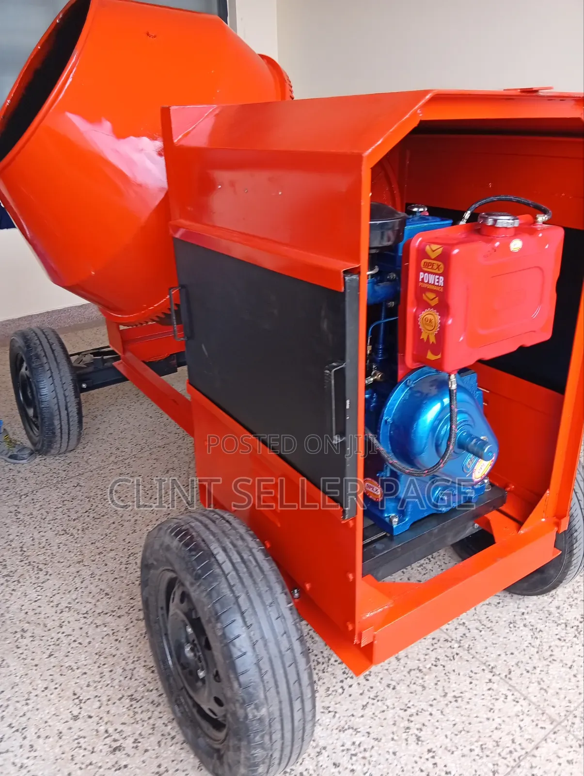 Heavy Duty Titan Drum Concrete Mixer