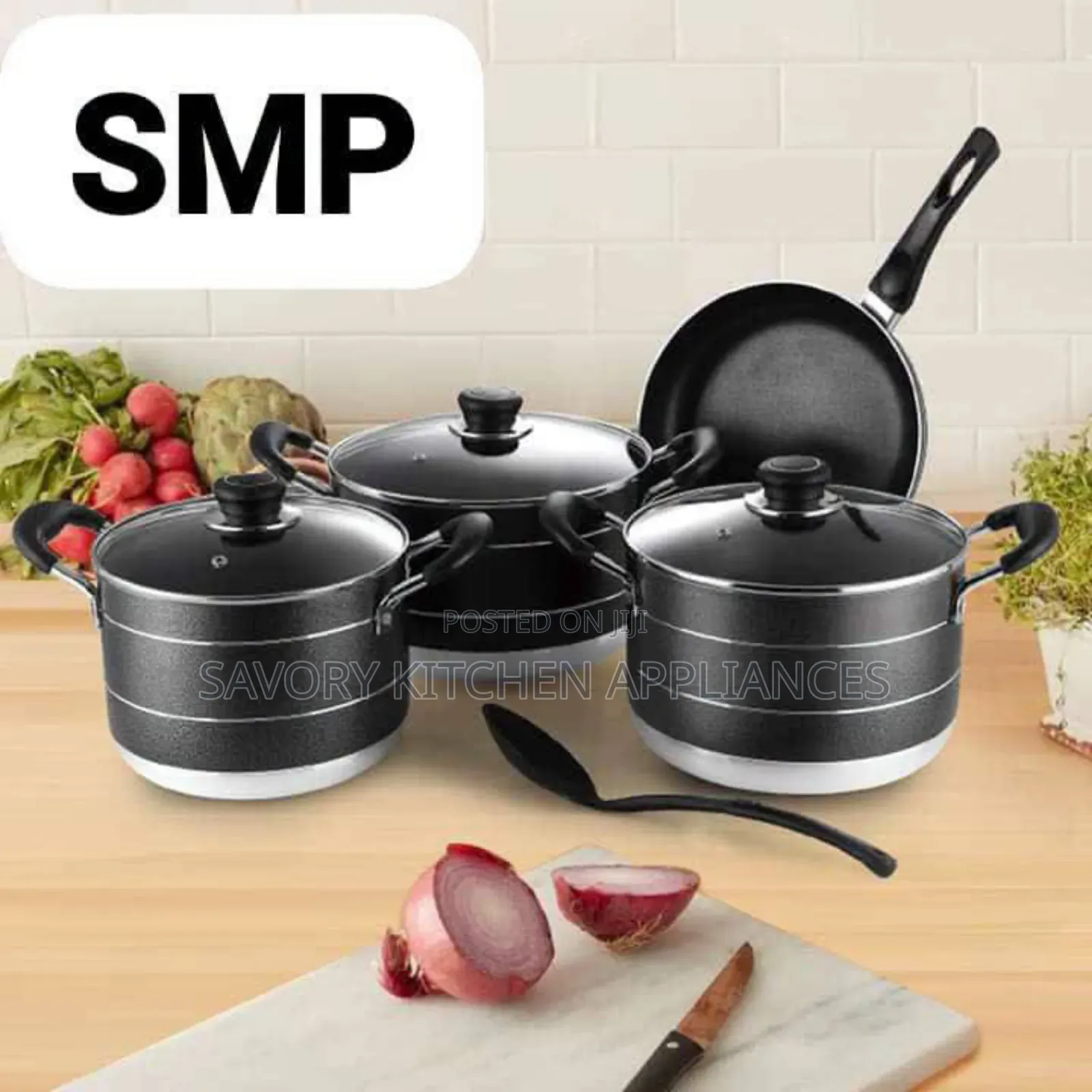 SMP Np 018 Piece Non Stick Cookware Set